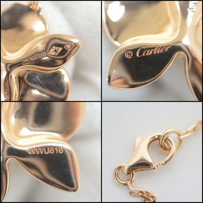 Cartier Carre Su Dorkide Pal MM Necklace