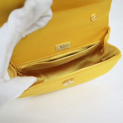 Gucci Bamboo Satin Shoulder Bag Gold