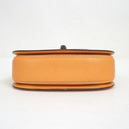 Gucci Bamboo 2-Way Shoulder Bag Leather Brown Gold : Light