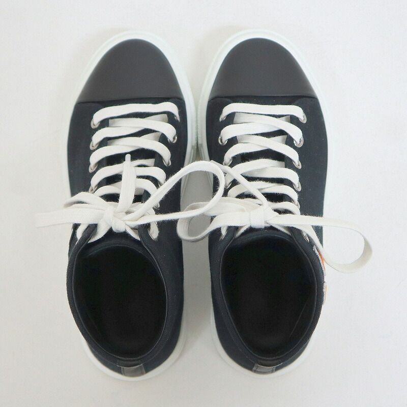 Hermes Iriko Sneakers Canvas Black 36