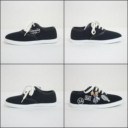 Hermes Sneakers Innocent Black 35.5