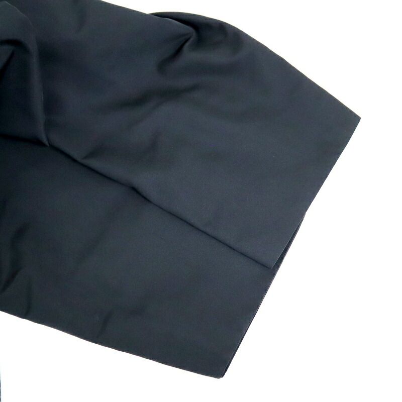 Hermes Coat Silk Acetate Black 40