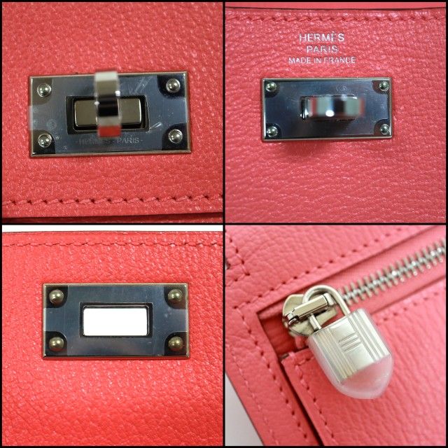 Hermes Kelly Pocket Compact Chevre
