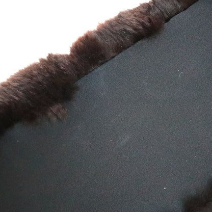 Chanel Lapinfa Scarf Brown Rabbitfa Silk