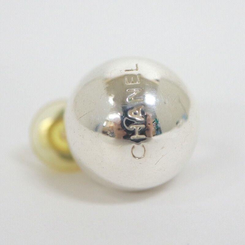 Chanel Round Earrings :silver