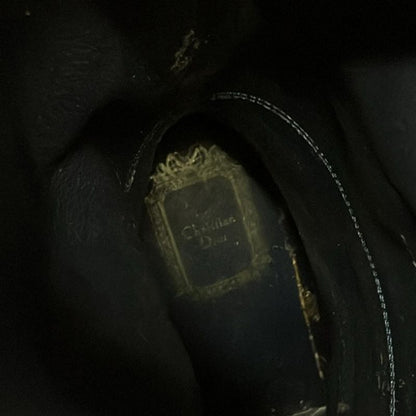 Dior Long Boots 36 Dark Navy Leather