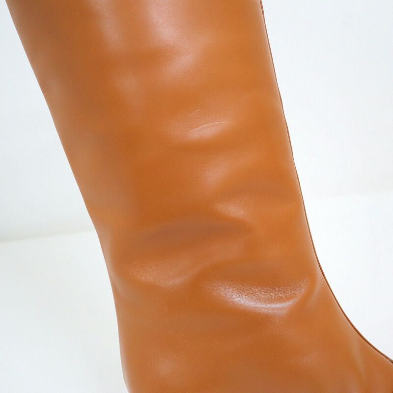 Gucci Adidas Long Boots Knee High 36.5 Brown :