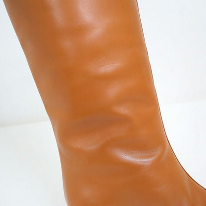 Gucci Adidas Long Boots Knee High 36.5 Brown :