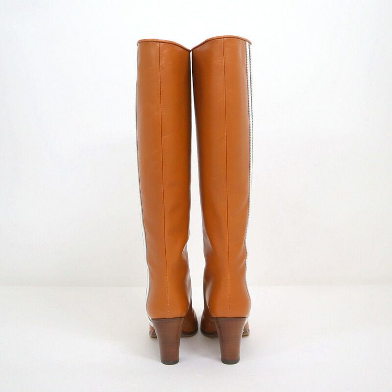 Gucci Adidas Long Boots Knee High 36.5 Brown :