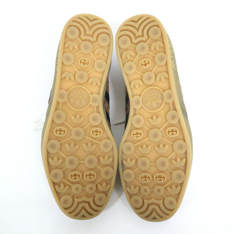 Gucci Adidas Gazelle Sneakers Brown