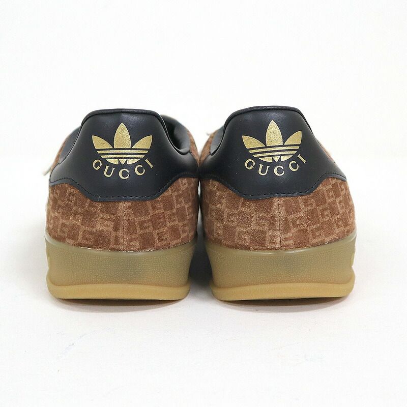 Gucci Adidas Gazelle Sneakers Brown