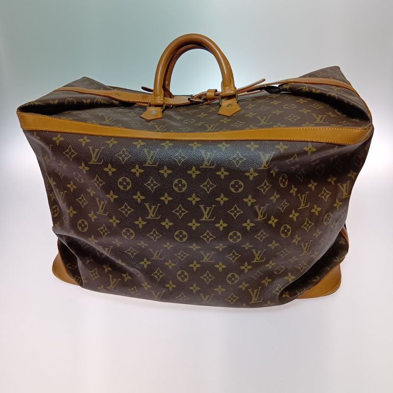 Louis Vuitton Monogram Cruiser 55 Boston Bag Brown