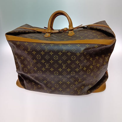 Louis Vuitton Monogram Cruiser 55 Boston Bag Brown