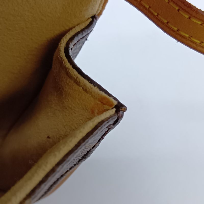 Louis Vuitton Monogram Pochette Twin PM Shoulder Bag Brown