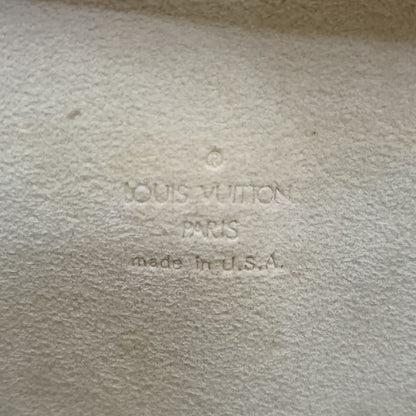 Louis Vuitton Monogram Pochette Twin PM Shoulder Bag Brown
