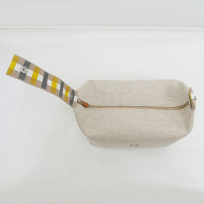 Hermes Brid-a-brac GM Eau Carre Handbag Pouch Segle Beige