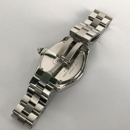Cartier Watch Roadster SM Pink Silver 2 Belts Frame