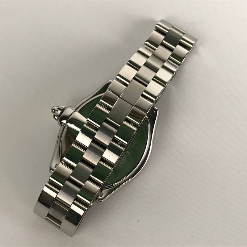 Cartier Watch Roadster SM Pink Silver 2 Belts Frame