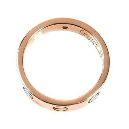 Cartier 18K Pink Gold Mini Love Diamond Ring 47