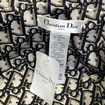 Dior Teddy-d Oblique Trotter Bucket Hat Reversible Khaki