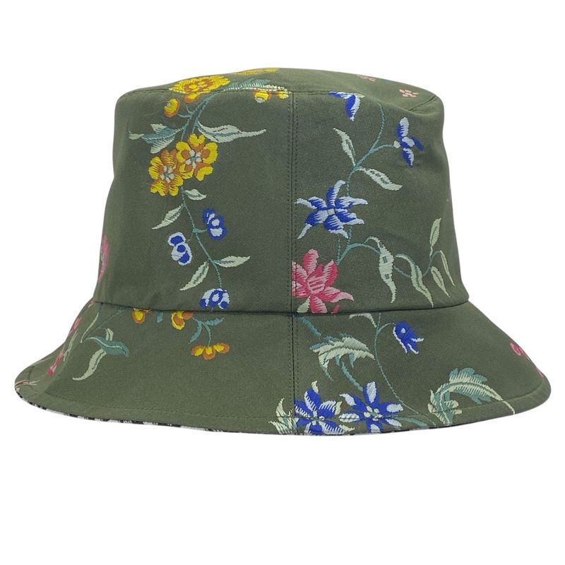 Dior Teddy-d Oblique Trotter Bucket Hat Reversible Khaki