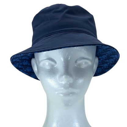 Dior Teddy-d Oblique Trotter Bucket Hat Navy Kids Blue