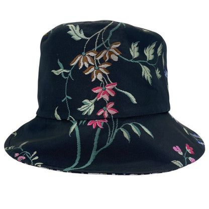 Dior Teddy-d Oblique Trotter Bucket Hat Reversible Black Gray Multicolor