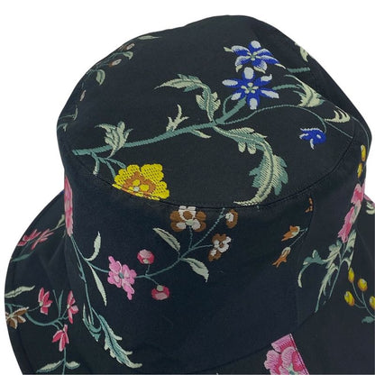 Dior Teddy-d Oblique Trotter Bucket Hat Reversible Black Gray Multicolor