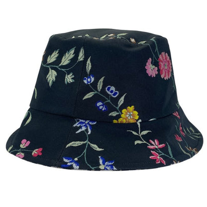 Dior Teddy-d Oblique Trotter Bucket Hat Reversible Black Gray Multicolor