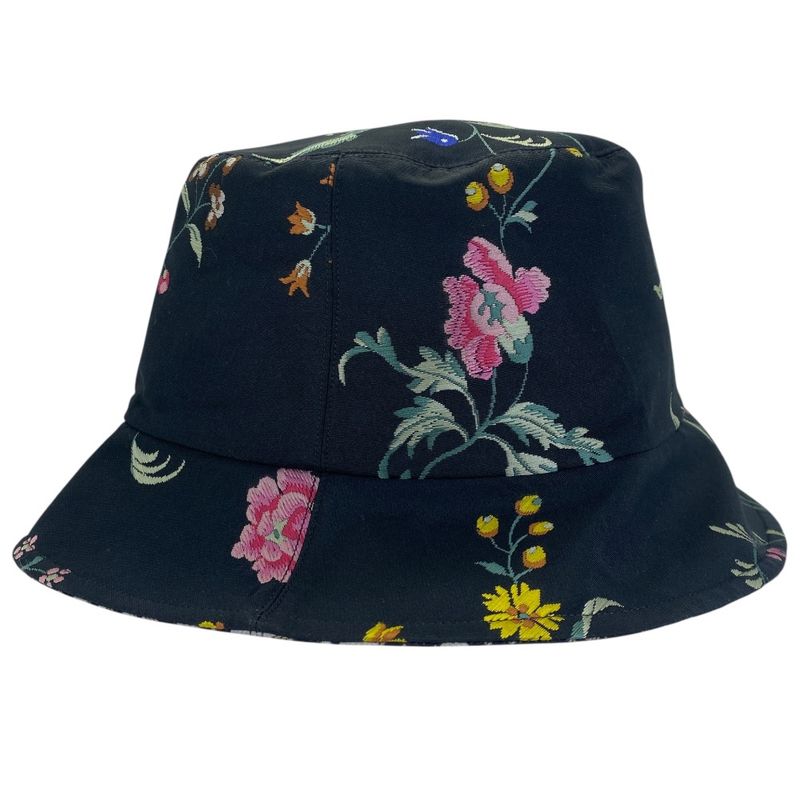 Dior Teddy-d Oblique Trotter Bucket Hat Reversible Black Gray Multicolor