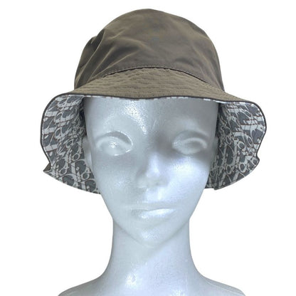 Dior Oblique Kutrotta Bob Hat Bucket Hat Reversible Brown