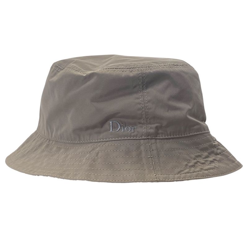 Dior Oblique Kutrotta Bob Hat Bucket Hat Reversible Brown