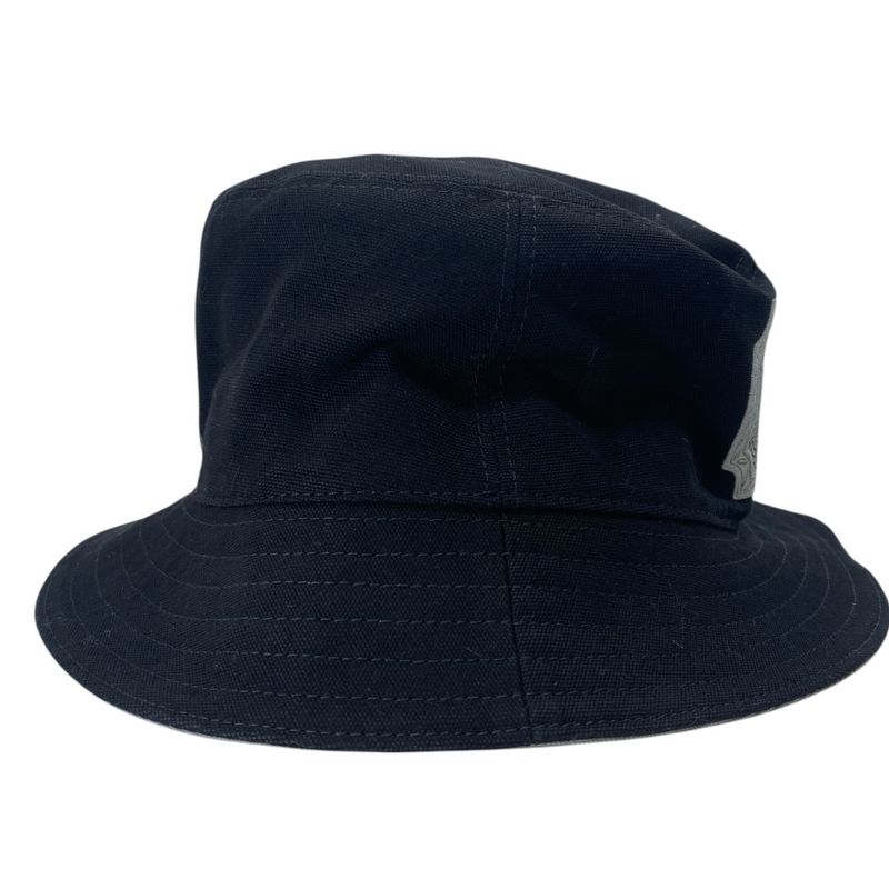 Dior Bucket Hat Bob Hat Logo Black Cotton
