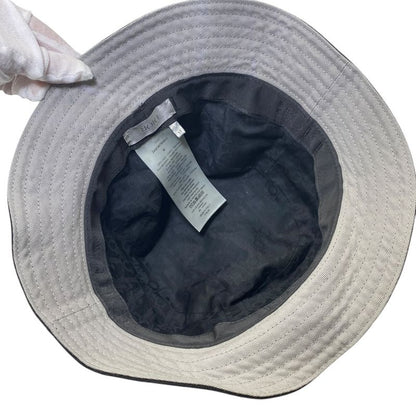 Dior Bucket Hat Bob Hat Logo Black Cotton