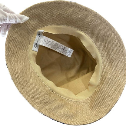 Dior D-bobby Bucket Hat Bob Hat Flower Beige Multicolor