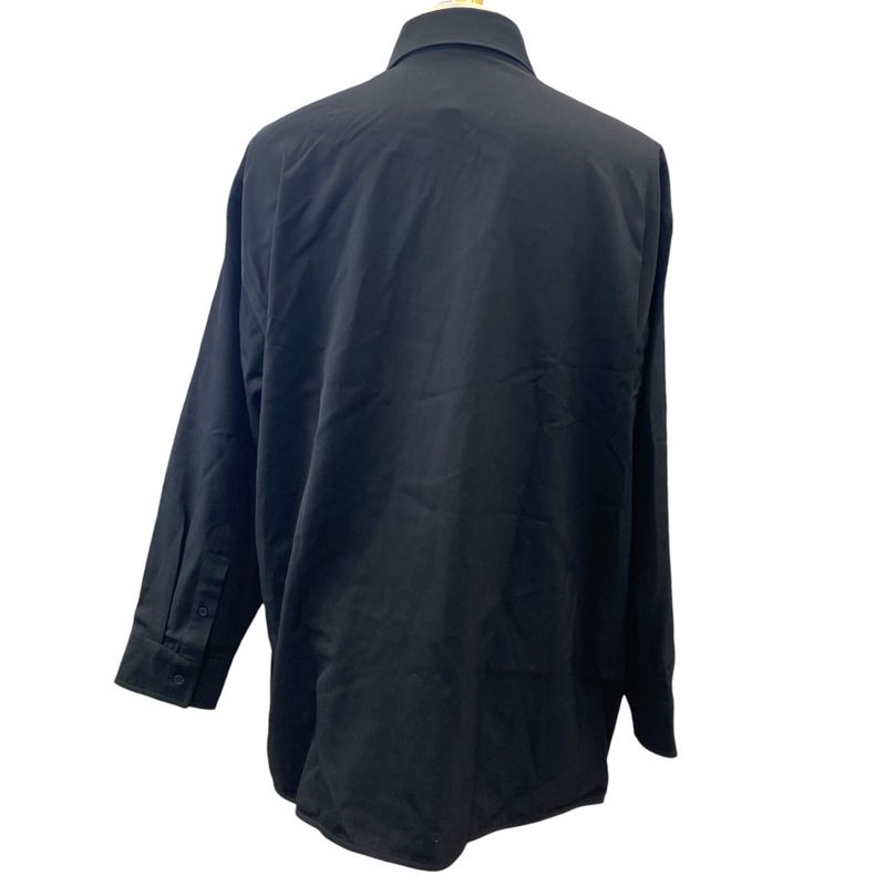 Balenciaga Shirt Long Sleeve Black Wool