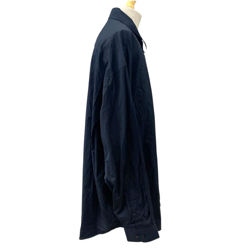 Balenciaga Shirt Long Sleeve Black Cotton