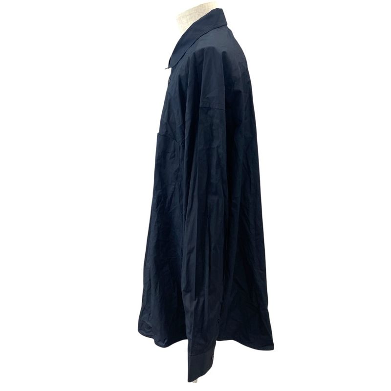 Balenciaga Shirt Long Sleeve Black Cotton