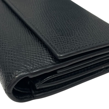 Celine Mini Trifold Wallet Compact Logo Leather