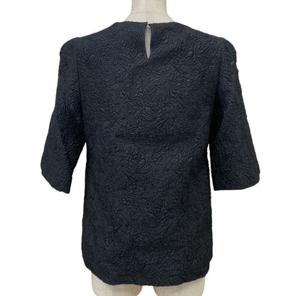 Dolce & Gabbana DG Short Sleeve T-Shirt Top Jacquard