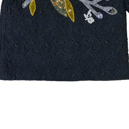 Dolce & Gabbana DG Short Sleeve T-Shirt Top Jacquard
