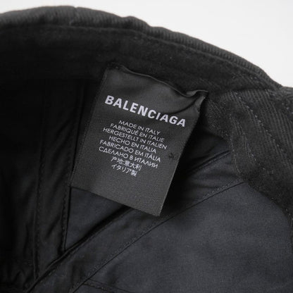 Balenciaga Cap Cotton Black