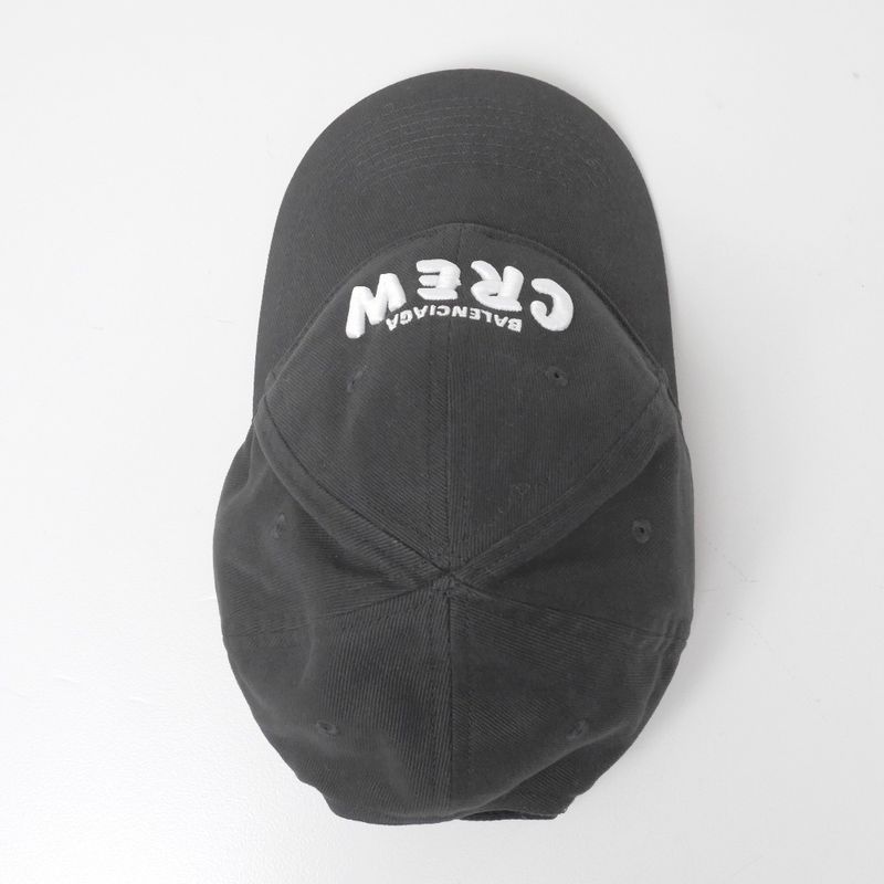Balenciaga Cap Cotton Black