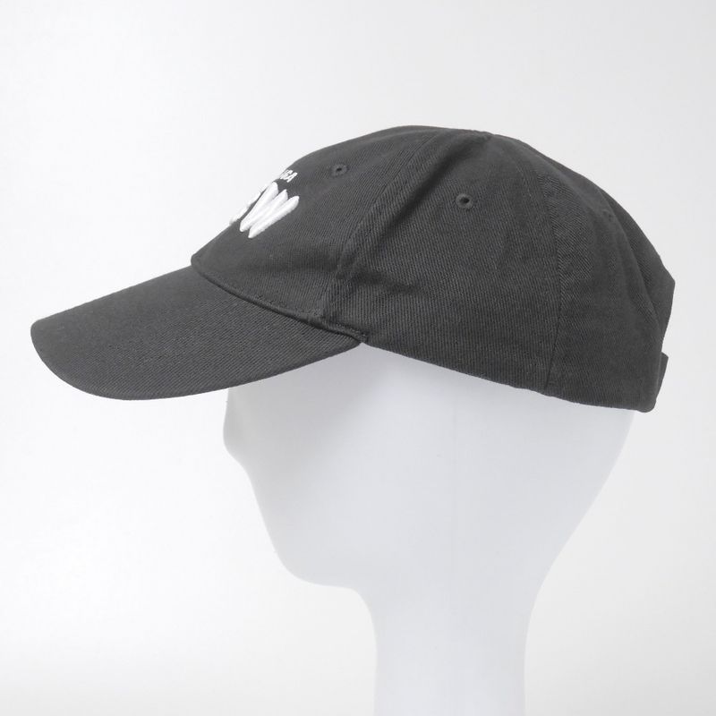 Balenciaga Cap Cotton Black