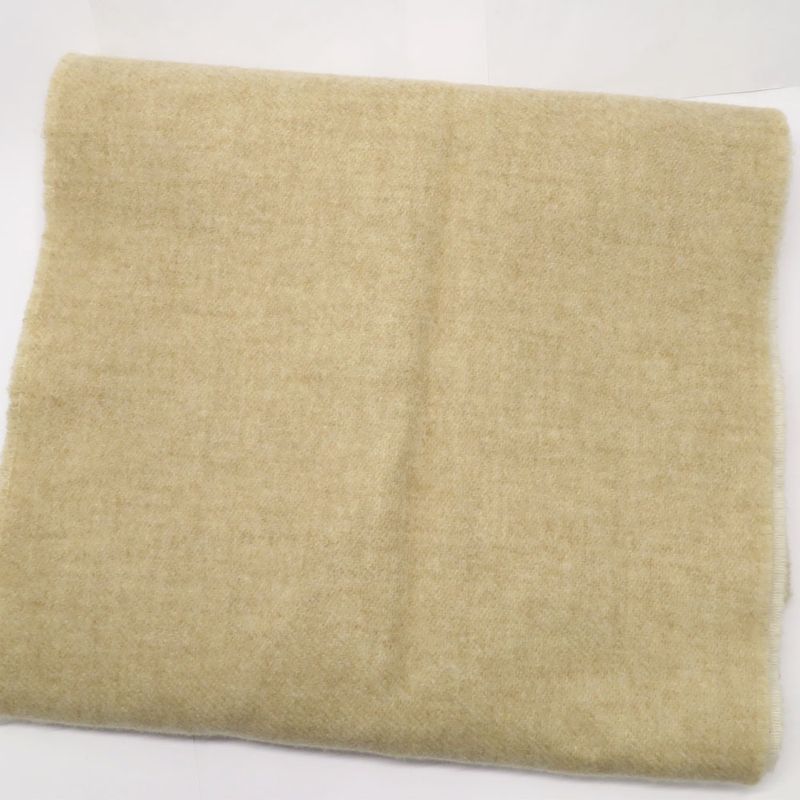 Loewe Scarf Anagram Ivory Beige Wool Cashmere Bicolor Ation From Use And Wear.
