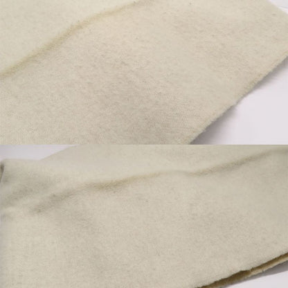 Loewe Scarf Anagram Ivory Beige Wool Cashmere Bicolor Ation From Use And Wear.