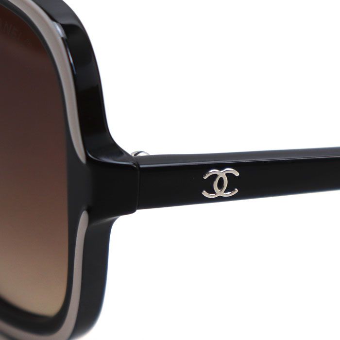 Chanel Sunglasses Black S5 Gray