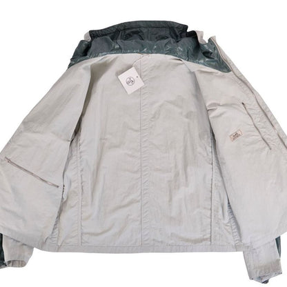 Hermes Jacket with Hood Nylon Zip