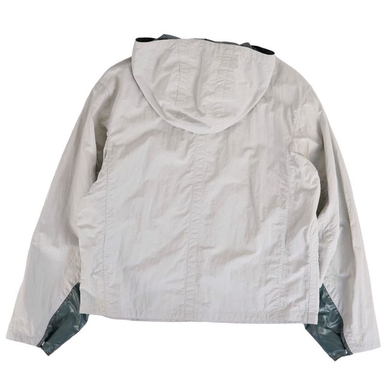 Hermes Jacket with Hood Nylon Zip