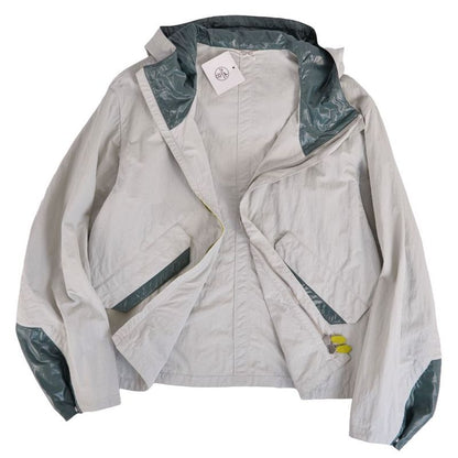 Hermes Jacket with Hood Nylon Zip
